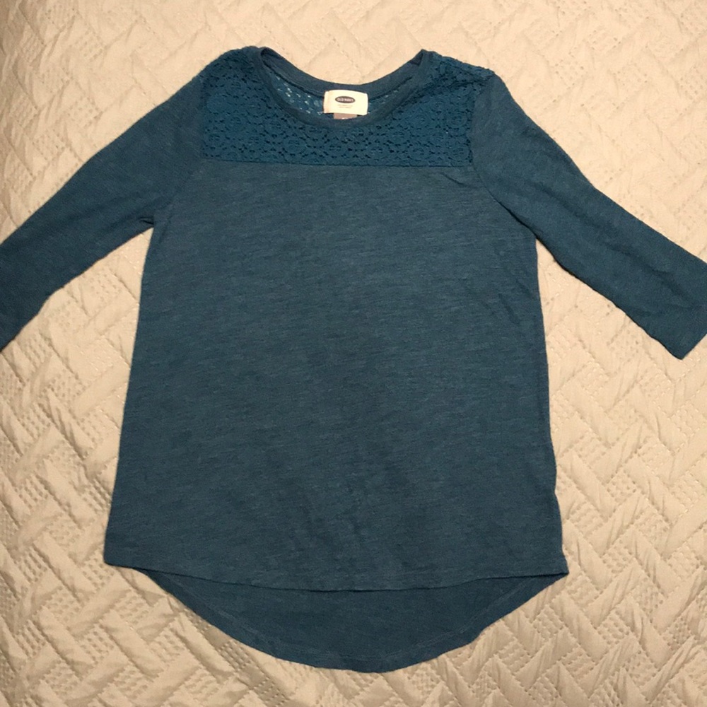 OLD NAVY 3/4 sleeve Girl S6/7